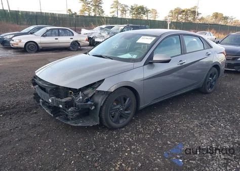 2022 Hyundai Elantra Sel из США, поврежденный, VIN KMHLS4AGXNU299566